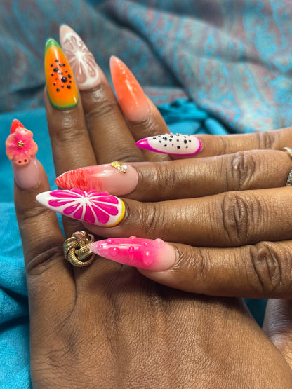 Press On Nails - "Fruity "