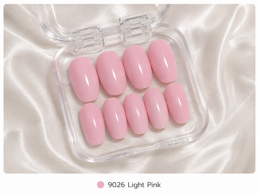 Press On Nails - "Light Pink "