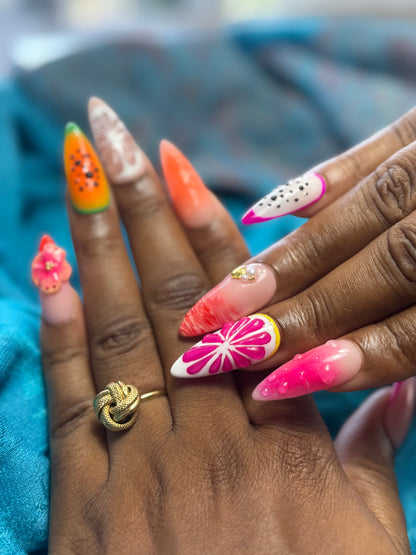 Press On Nails - "Fruity "