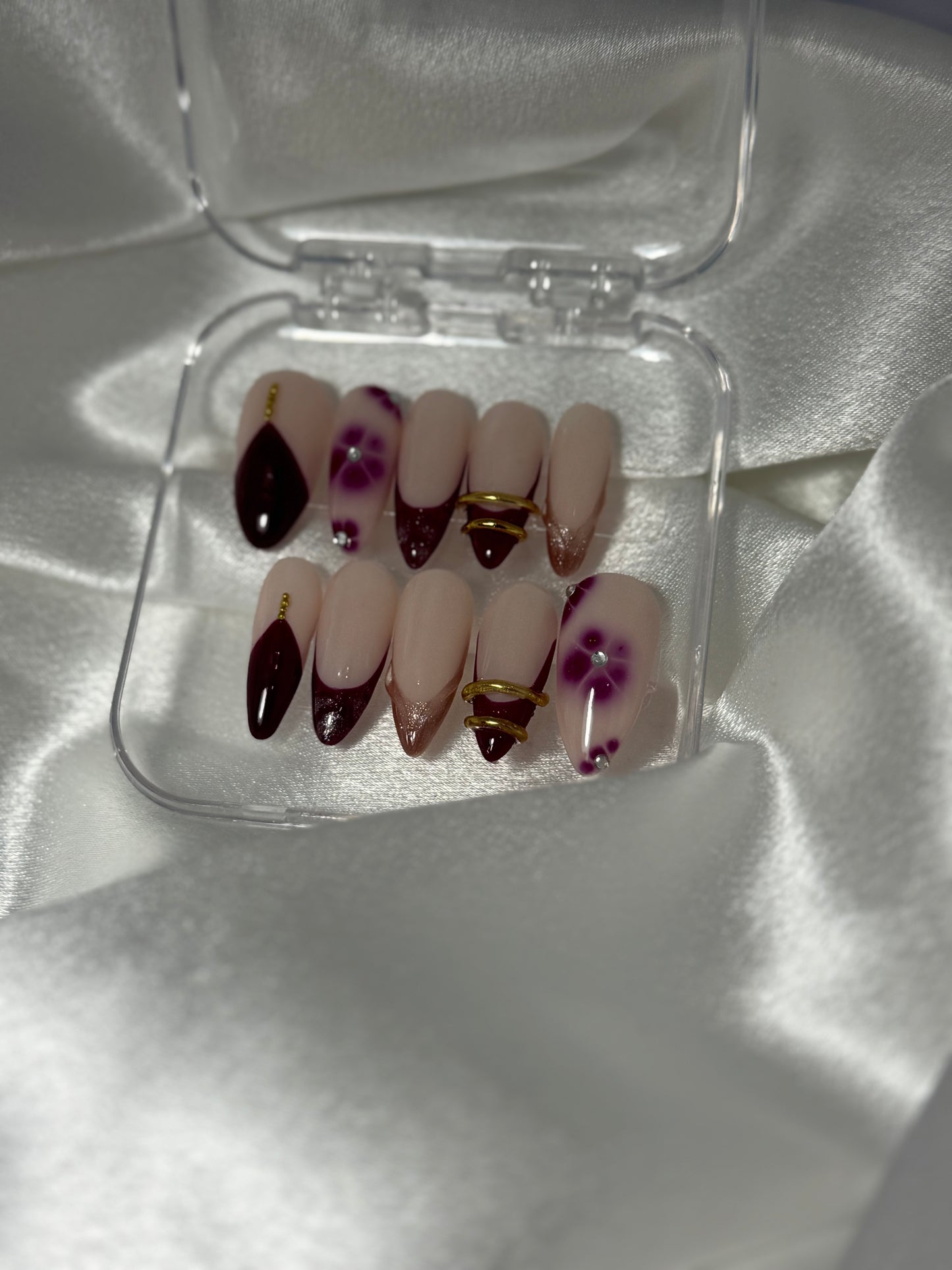 Press-On Nails - "Toffee"