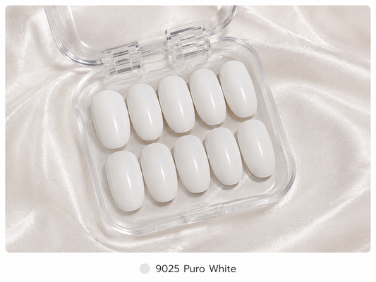 Press On Nails - "Pure White "