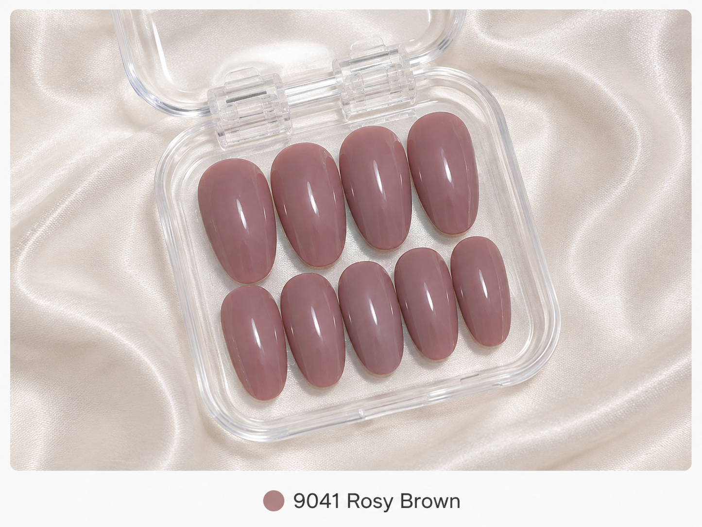 Press On Nails - "Rosy Brown "