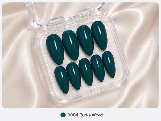 Press On Nails - "Burk Wood"