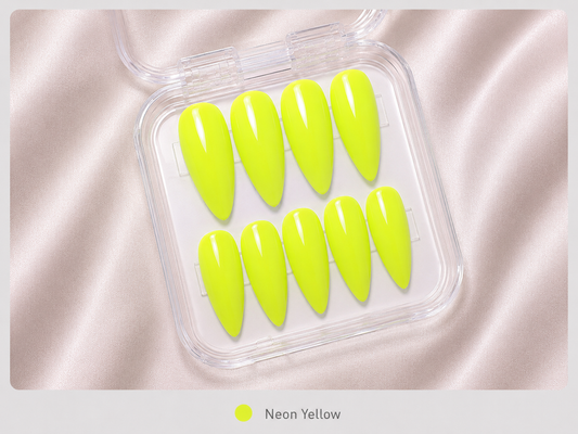 Press On Nails - "Neon Yellow"
