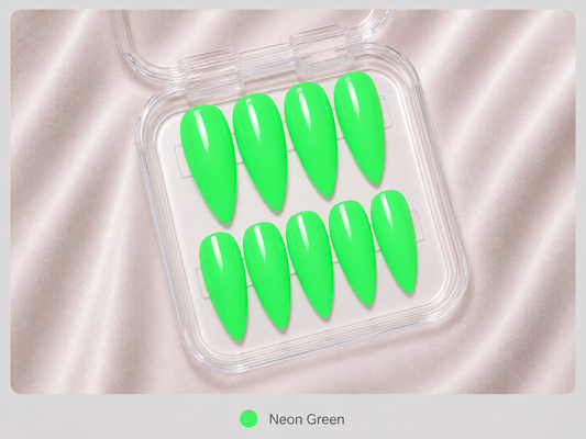 Press On Nails - "Neon Green"