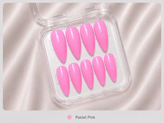 Press On Nails - "Pastel Pink"
