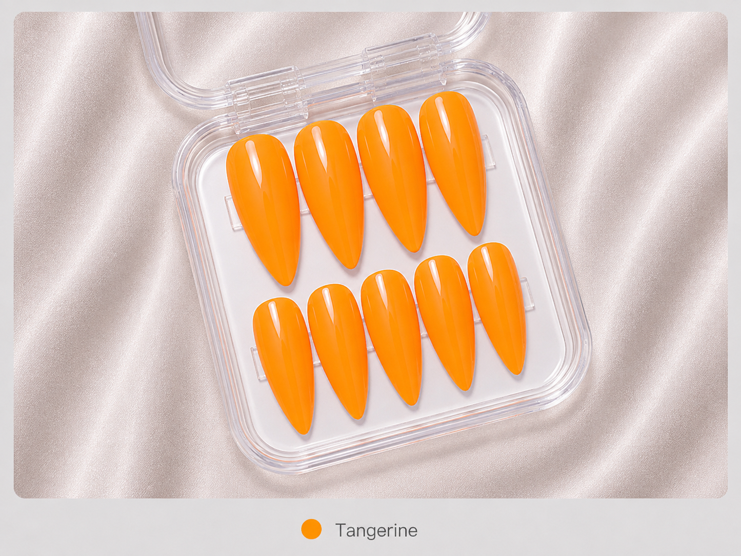 Press On Nails - "Tangerine"