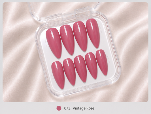 Press On Nails - "Vintage Rose"