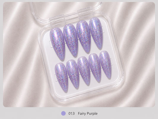 Press On Nails - "Fairy Purple"