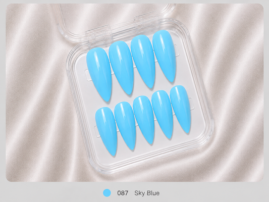 Press On Nails - "Sky Blue"