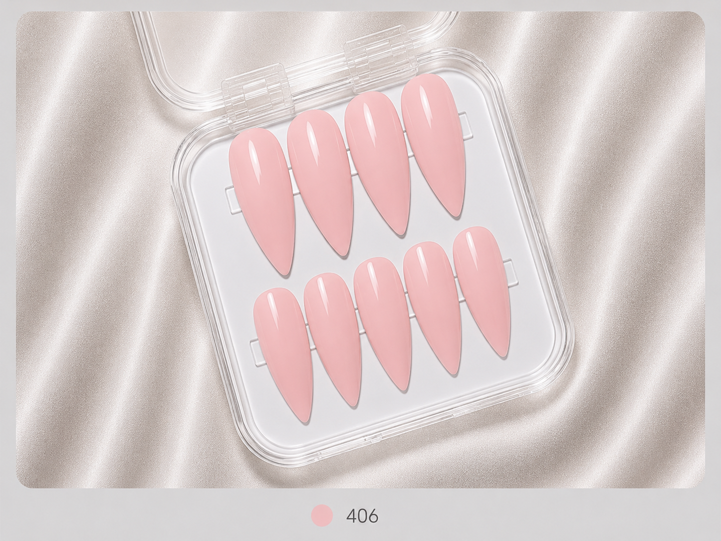 Press On Nails - "Sweet Pink"