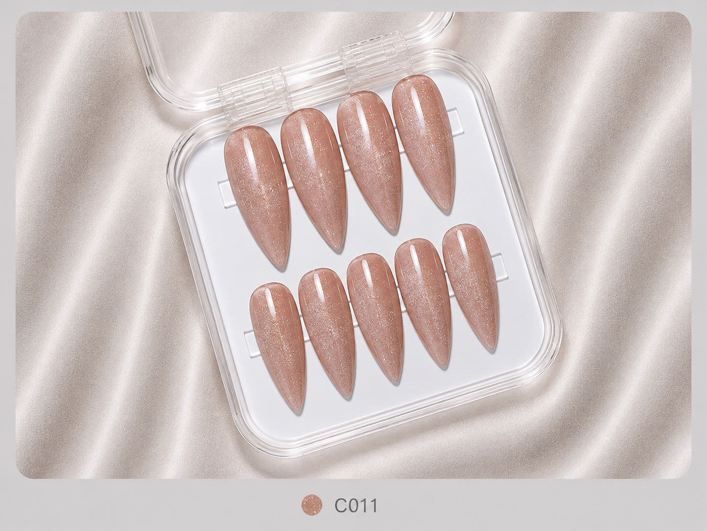 Press On Nails - "Skin Glitter"