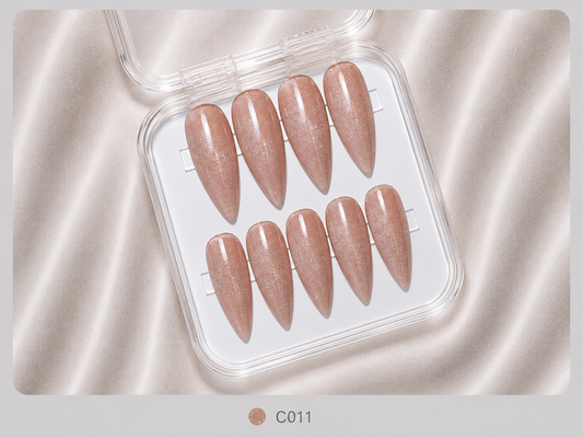 Press On Nails - "Skin Glitter"
