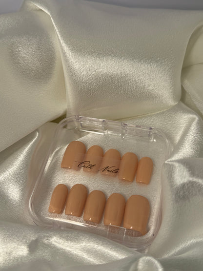 Press On Nails - "Peach"
