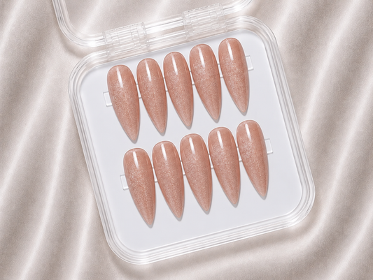 Press On Nails - "Skin Glitter"